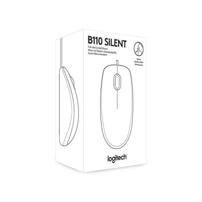 Миша Logitech B110 Silent Black (910-005508)