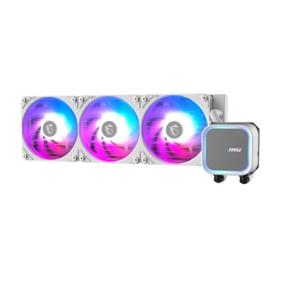 Система охолодження для комп'ютерного процесора MULTI SOCKET CORELIQUID A13 360 WHITE MSI