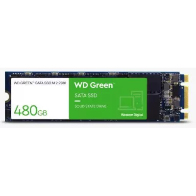 Твердотільний запам’ятовувальний пристрій накопичувач (SSD) SATA M.2 480GB 6GB/S GREEN WDS480G3G0B WDC
