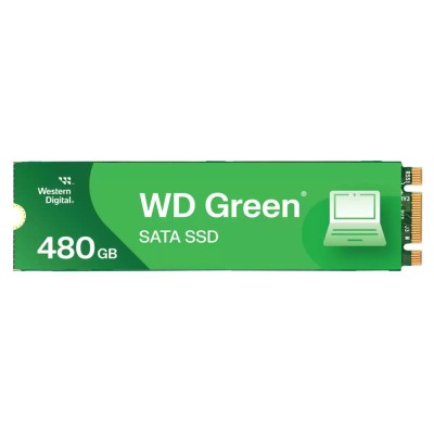 Твердотільний запам’ятовувальний пристрій накопичувач (SSD) SATA M.2 480GB 6GB/S GREEN WDS480G3G0B WDC