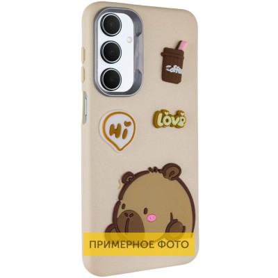 Чохол TPU Leather Toys для Xiaomi Poco X5 Pro 5G / Note 12 Pro 5G Capybara / Sand