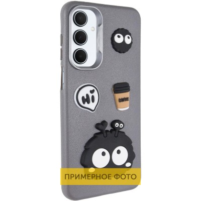 Чохол TPU Leather Toys для Xiaomi Poco X5 Pro 5G / Note 12 Pro 5G Monster / Grey