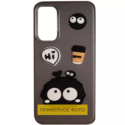 Чохол TPU Leather Toys для Xiaomi Redmi 13C / Poco C65 Monster / Grey