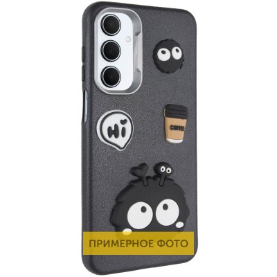 Чохол TPU Leather Toys для Xiaomi Redmi Note 12 4G Monster / Black