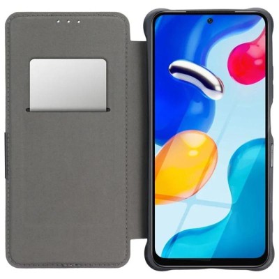 Шкіряний чохол книжка GETMAN Razor (PU) для Xiaomi Redmi 13C / Poco C65 Blue