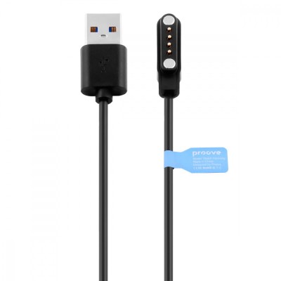 Комплектний кабель для Смарт часов Proove Harmony black Комплектний кабель для Смарт часов Proove Harmony black