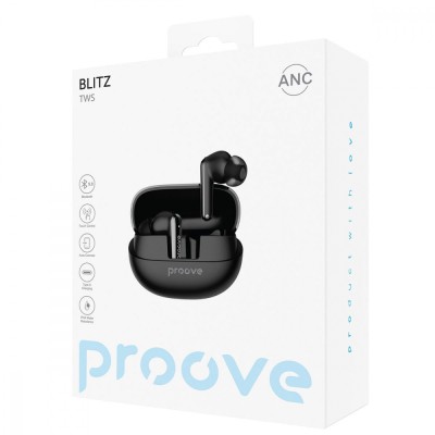 Бездротові навушники Proove Blitz TWS With ANC (TWBL00010008) Blue