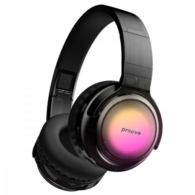 Бездротові навушники Proove Crystal Galaxy (HPCG00010001) Transparent Black Бездротові навушники Proove Crystal Galaxy (HPCG00010001) Transparent Black