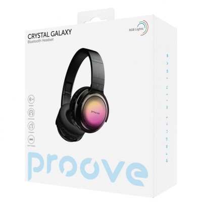 Бездротові навушники Proove Crystal Galaxy (HPCG00010002) Transparent White