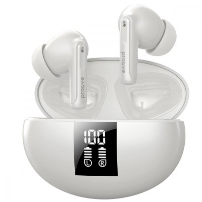 Бездротові навушники Proove Thunder Buds SE TWS with ANC (TWTBSE010002) White