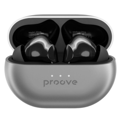 Бездротові навушники Proove Woop TWS With ANC (TWWP00010006) Silver/black