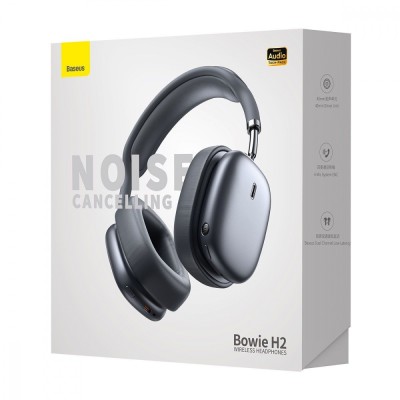 Навушники Baseus H2 Bowie Wireless (NGTW260013) Grey