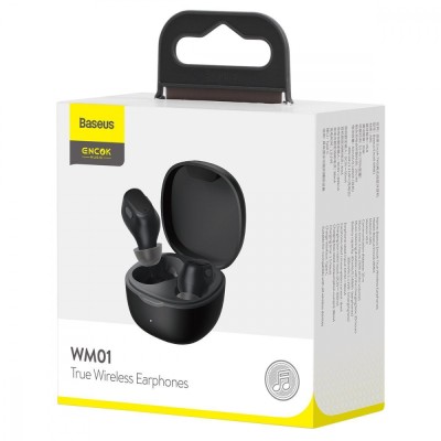 Бездротові навушники Baseus WM01 TWS (NGTW240002) White