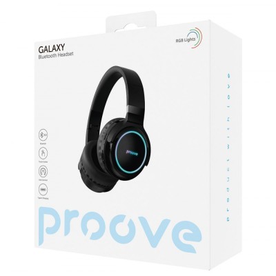 Бездротові навушники Proove Galaxy (HPGL00010001) Black