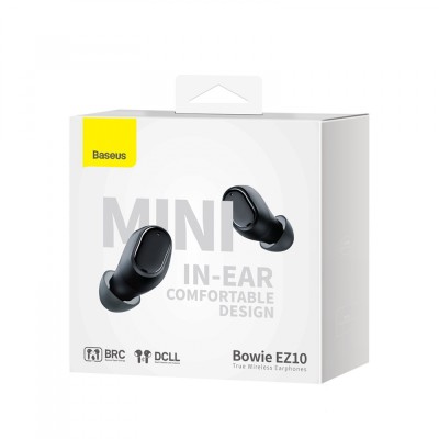 Бездротові Наушники Baseus Bowie EZ10 (A00054300116-Z1) Black