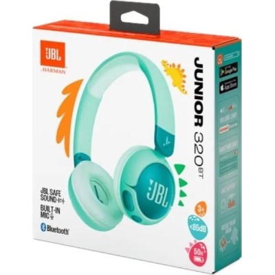 Навушники JBL Junior 320BT (JBLJR320BTGRN) Green