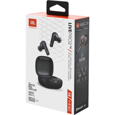 Навушники JBL Live Pro 2 (JBLLIVEPRO2TWSBLK) Black