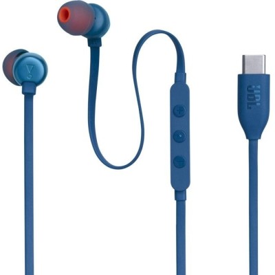 Навушники JBL T310C USB-C (JBLT310CBLU) Blue