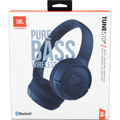 Навушники JBL Tune 510BT (JBLT510BTBLU) Blue