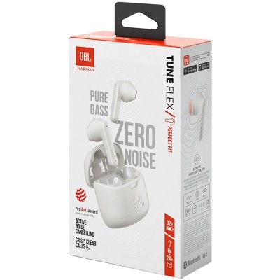Навушники JBL Tune Flex (JBLTFLEXWHT) White