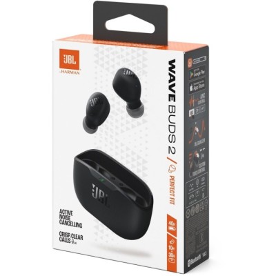 Навушники JBL Wave Buds 2 (JBLWBUDS2BLK) Black