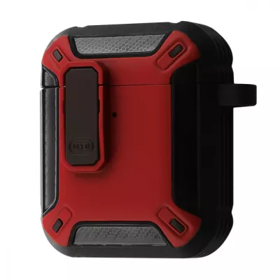 Чохол Defender Case for AirPods 1/2 red/black