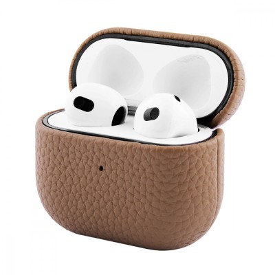 Чохол Leather Case AirPods 3 olive
