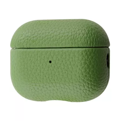 Чохол Leather Case AirPods Pro 2 olive