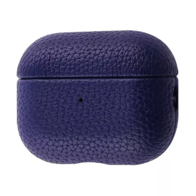 Чохол Leather Case AirPods Pro midnight blue