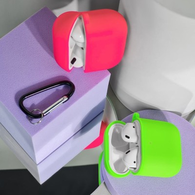 Чохол Silicone Case Full for AirPods 1/2 spearmint