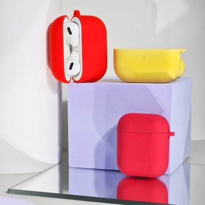 Чохол Silicone Case Full for AirPods Pro pink sand