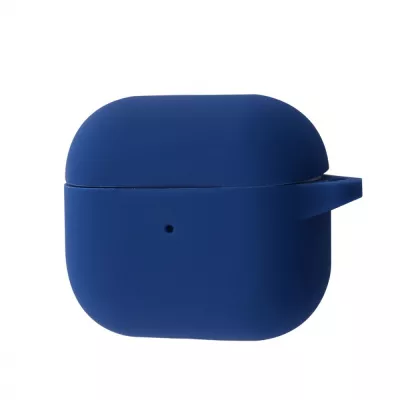 Чохол Silicone Case New for AirPods 4 blue cobalt