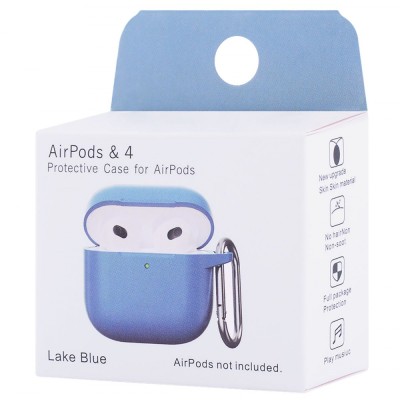 Чохол Silicone Case New for AirPods 4 white