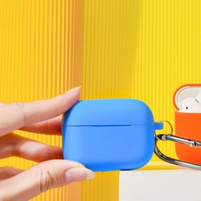 Чохол Silicone Case New for AirPods Pro light purple