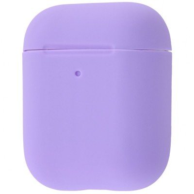Чохол Silicone Case Slim for AirPods 2 light purple Чохол Silicone Case Slim for AirPods 2 light purple