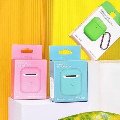 Чохол Silicone Case Slim for AirPods 2 pink Чохол Silicone Case Slim for AirPods 2 pink