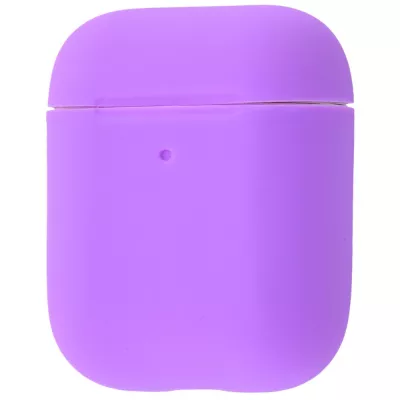 Чохол Silicone Case Slim for AirPods 2 purple