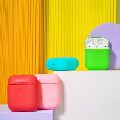 Чохол Silicone Case Slim for AirPods 2 white
