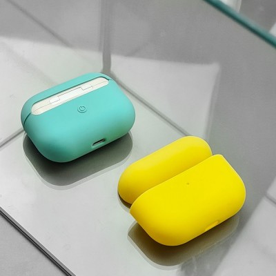 Чохол Silicone Case Slim for AirPods Pro orange