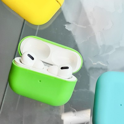 Чохол Silicone Case Slim for AirPods Pro pine green