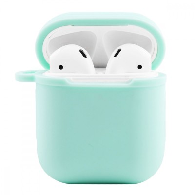 Чохол Silicone Shock-proof case for Airpods 1/2 yellow