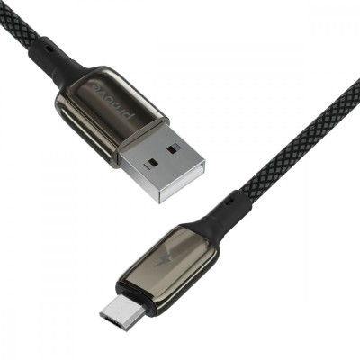 Кабель Proove Dense Metal Micro USB 2.4A (1m) (CCDM20001301) Black