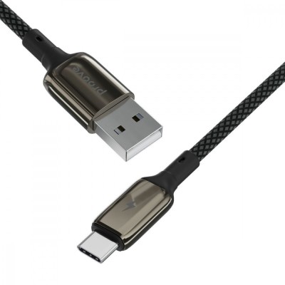 Кабель Proove Dense Metal Type-C 2.4A (1m) (CCDM20001201) Black
