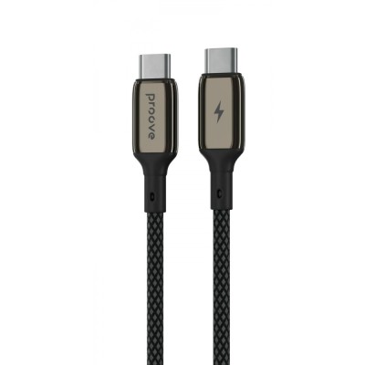 Кабель Proove Dense Metal Type-C to Type-C 60w (1m) (CCDM60002201) Black