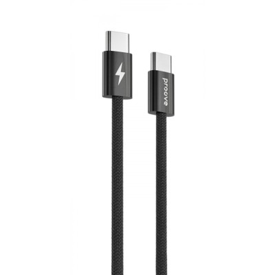 Кабель Proove Energy Streem Type-C to Type-C 60W (1m) (CCES60002201) Black