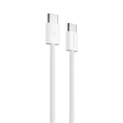 Кабель Proove Energy Streem Type-C to Type-C 60W (1m) (CCES60002202) White