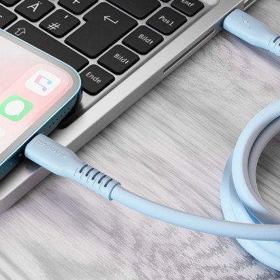 Кабель Proove Eternal Type-C To Lightning 27W (1m) (CCET27002108) Light Blue
