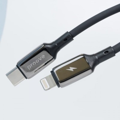 Кабель Proove Flex Metal Micro USB 2.4A (1m) (CCFM20001301) Black