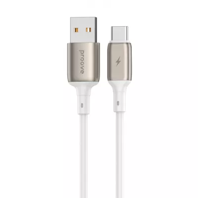 Кабель Proove Flex Metal Type-C 2.4A (1m) (CCFM20001202) White