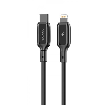 Кабель Proove Flex Metal Type-C to Lightning 27W (1m) (CCFM27002101) Black